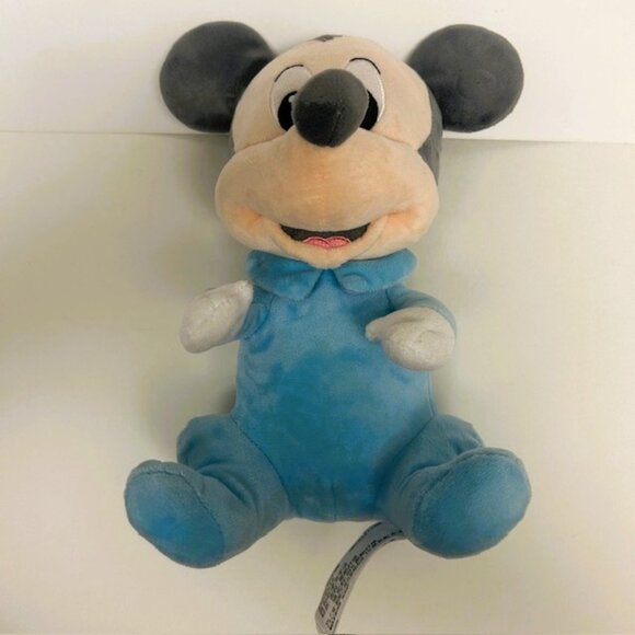 Disney Baby Micky Mouse Velour Plush Clean 10 in - Picture 7 of 9